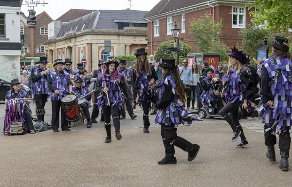 Winchester Hampshire Inglaterra Reino Unido Mayo 2019 Miembros Los Morrismen — Foto de Stock