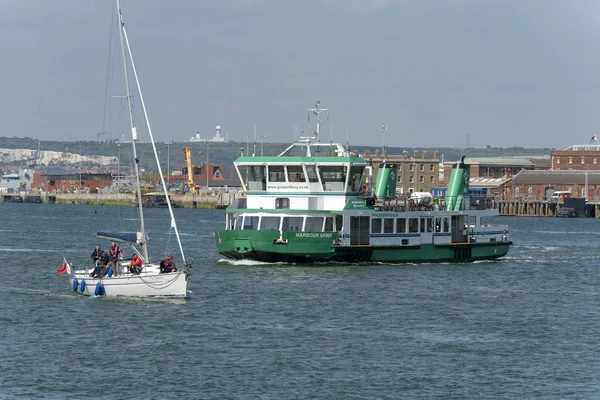 Portsmouth England May 2019 Gosport Passenger Ferry Harbour Spirit Underway — Stock fotografie