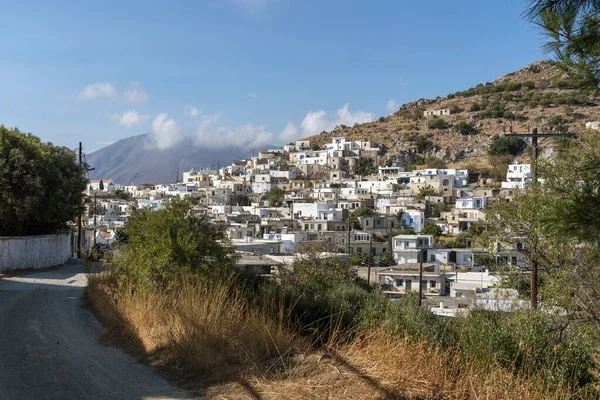Agios Stefanos Creta Grecia Septiembre 2019 Antigua Aldea Montaña Agios — Foto de Stock