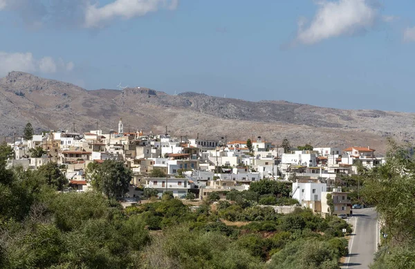 Litines Creta Grecia Septiembre 2019 Vista Desde Sur Del Antiguo — Foto de Stock