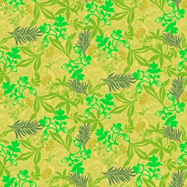 Tropikal yaprak neon renkli desen. Tropikal yaprak ve çiçek çiçek sorunsuz duvar kağıdı.