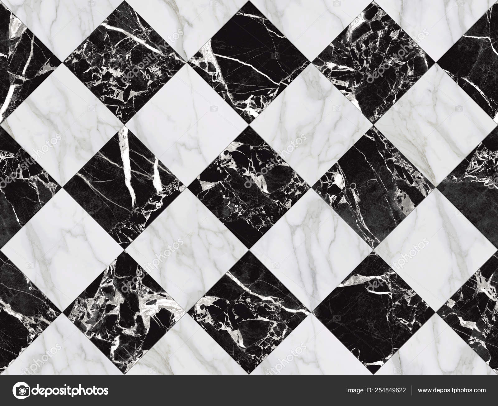 Black White Marble Bricks Background Tile Texture Seamless Marble Wall ...