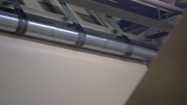 Kağıt, karton üretim hattı. Kağıt Fabrikası