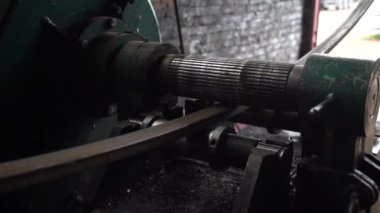 dönen silindirler ile makine bitki metal parçası Bükümler
