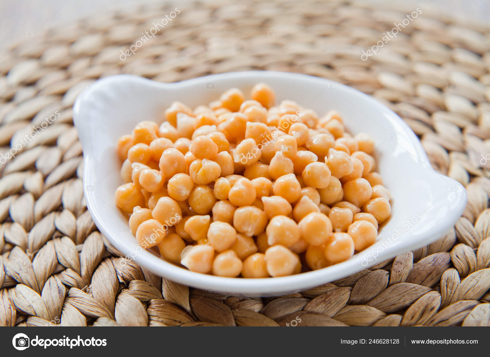 Fondo Pantalla Garbanzos Frijol — Foto de stock © joannatkaczuk #246628128
