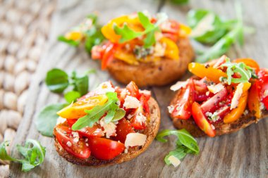 domates bruschetta arka plan duvar kağıdı