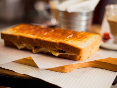 Büyük uzun Portugese Tostları - popüler snack