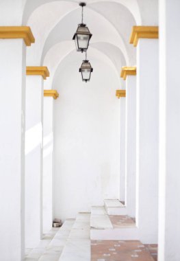 Binanın iç ve dekorasyon ayrıntıları portre