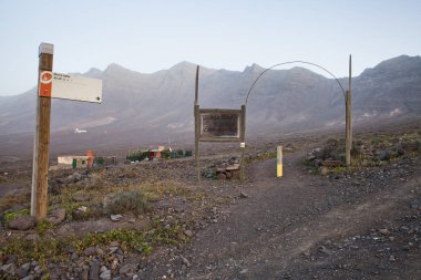 Köy Cofete, Kanarya eski bir geleneksel taş mimarisi 