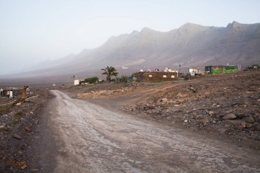 Köy Cofete, Kanarya eski bir geleneksel taş mimarisi 