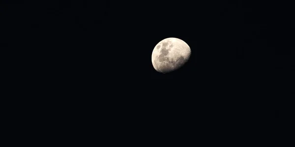 Місяць Світить Ніч — стокове фото