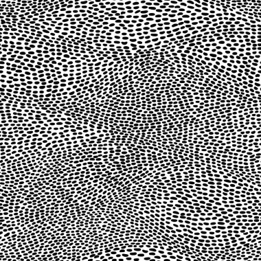 Siyah ve beyaz doodle tarzı desen. Elle çizilmiş tekstıl şirin Yazdır.