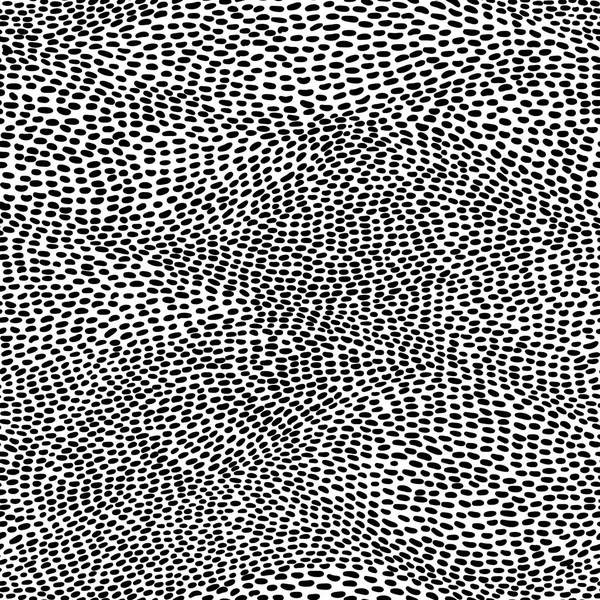 Patrón Estilo Garabato Blanco Negro Lindo Estampado Para Textiles Dibujado — Archivo Imágenes Vectoriales