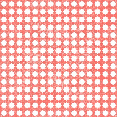 Dikişsiz vintage desen. Tekstiller için mercan tonlarında yazdırmak. Doku.