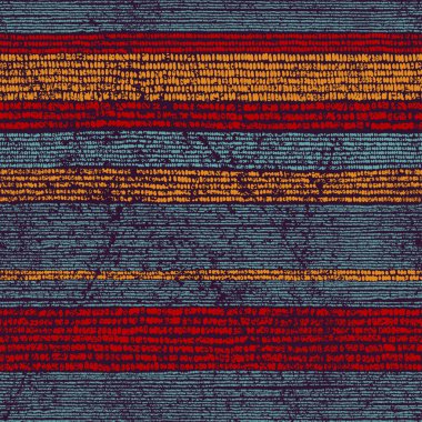 Doodle tarzında Dikişsiz çizgili el çizimi deseni. Çizgili pol