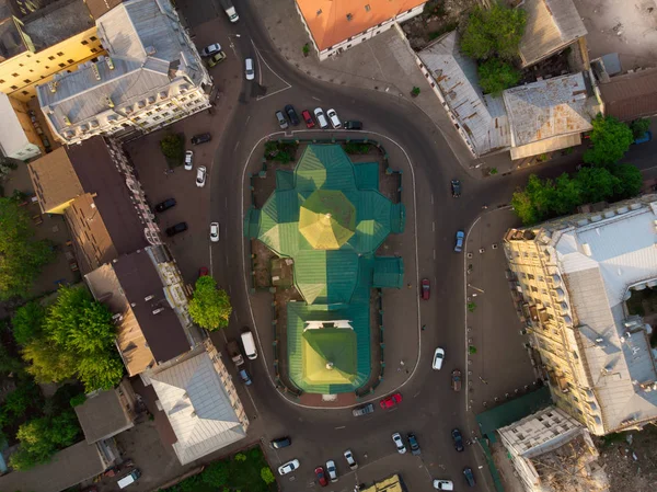 Ortodoks Kilisesi dron görünümü