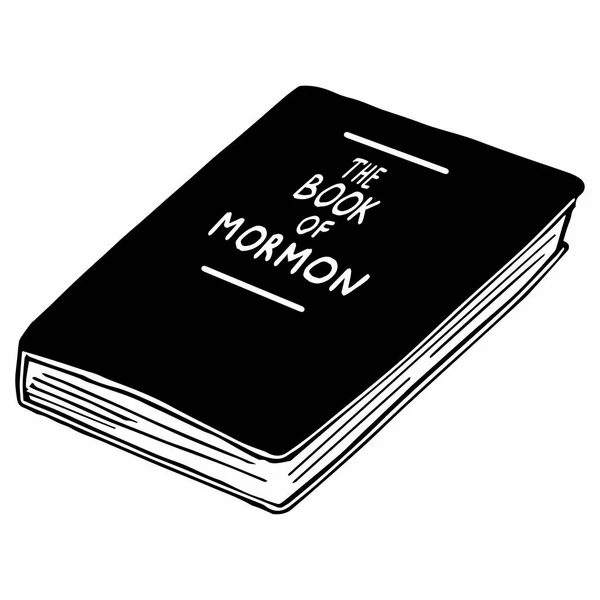 Libro Mormón Ilustración Vectorial — Archivo Imágenes Vectoriales