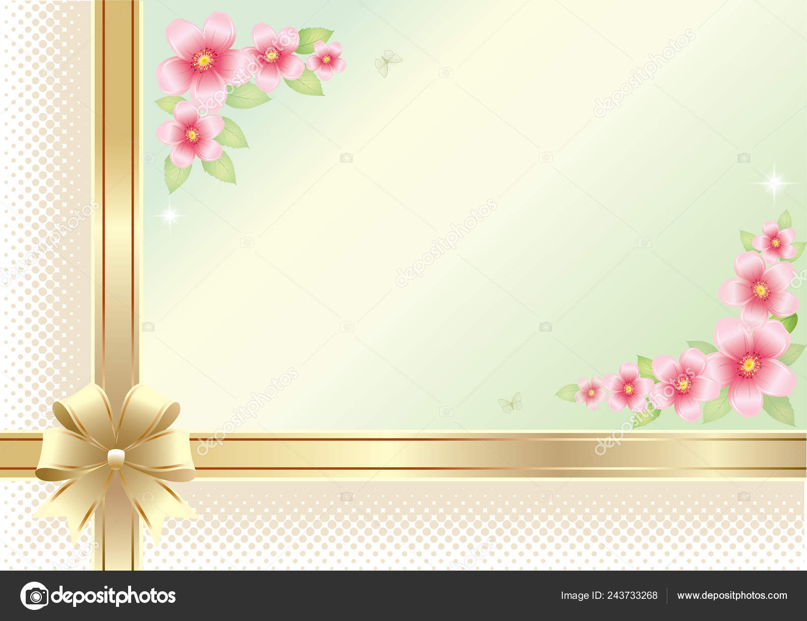 background, birthday, anniversary, celebration, greeting card, wedding  invitation. vector illustration 243733268