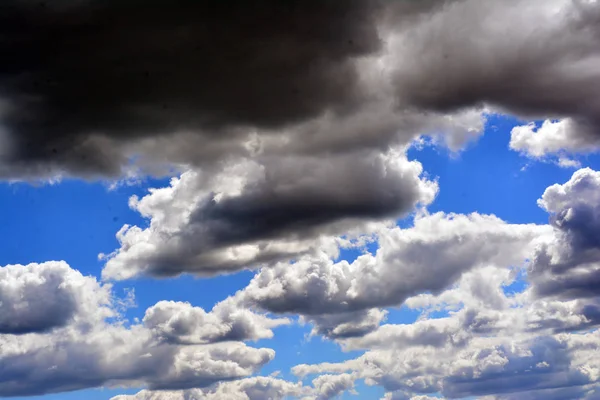 Háttér Kék Felhők — Stock Fotó