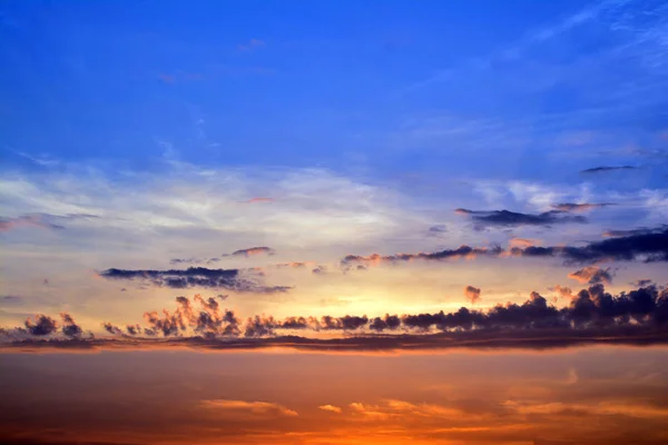 Égbolt Háttér Gyönyörű Felhők Égen — Stock Fotó