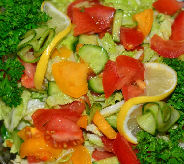 Fresh Vegetable Salad Health Food — Stock Photo, Image