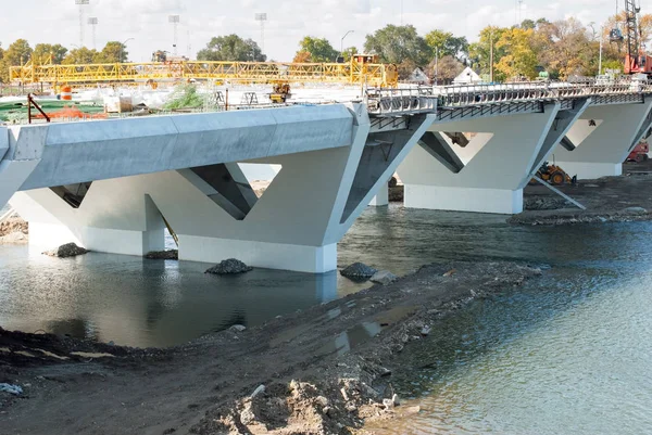 Large Bridge Construction — Stock Photo, Image
