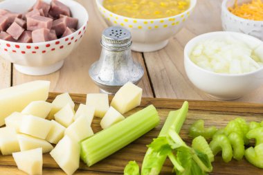 Ev yapımı Fiesta ham çorba.