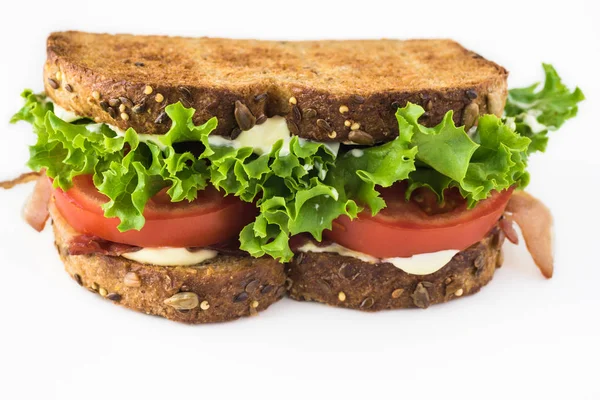 Fresh homemade BLT sandwich. — Stock Photo, Image