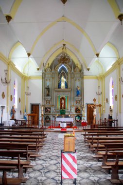 Boş Katolik Kilisesi 'nin İç Görünümü 