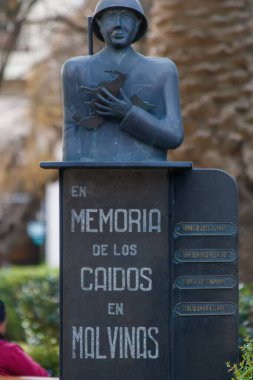 Malvinas Savaş Anıtı Düşen Askerler Arjantin Anıtı