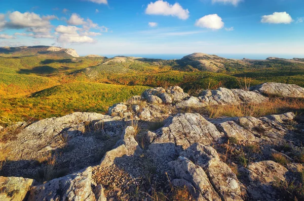 Wunderschöne Herbstliche Berglandschaft Natur — Stockfoto