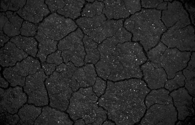 Kurumuş çatlamış toprak zemin dokusu arka planı