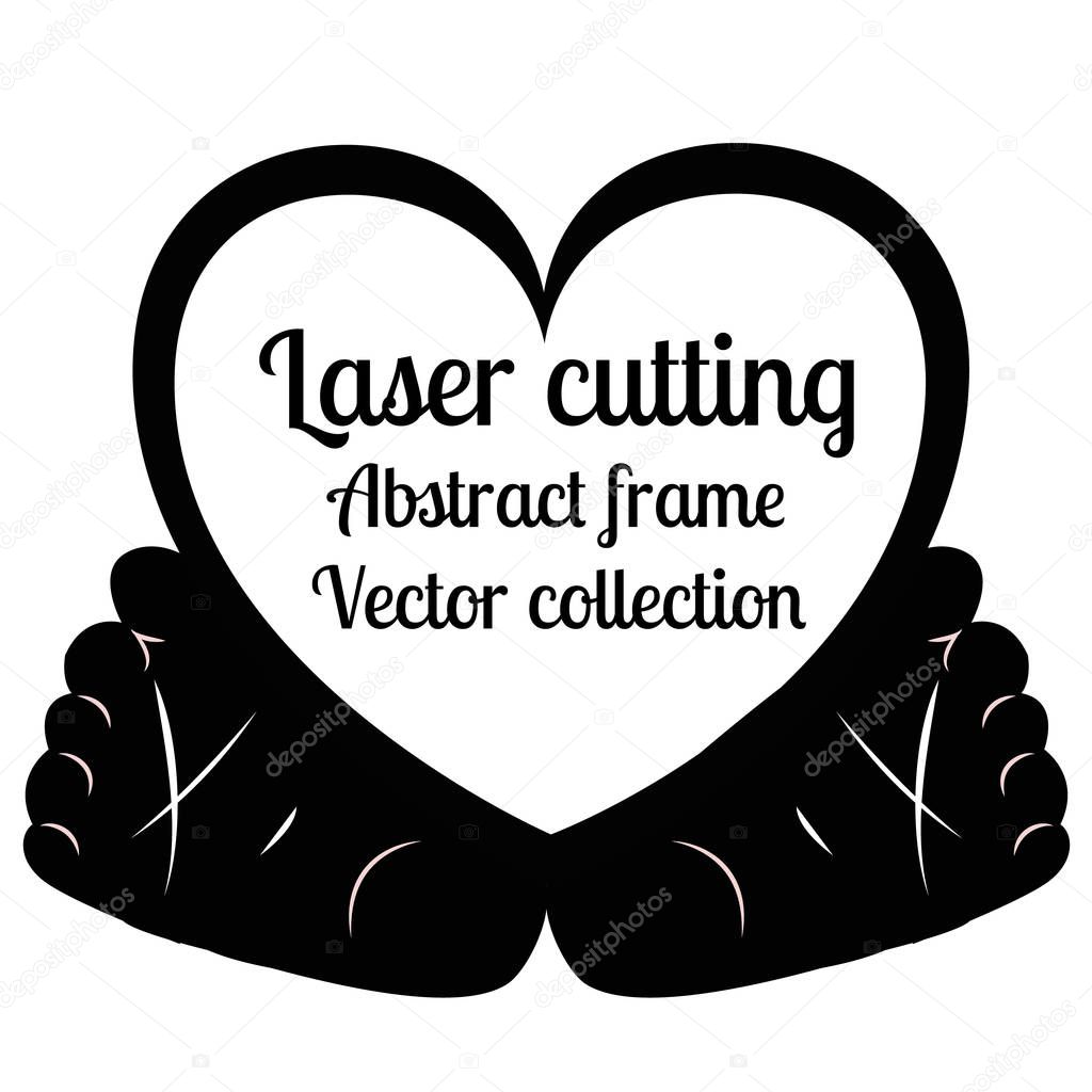 Set of children's tops silhuette