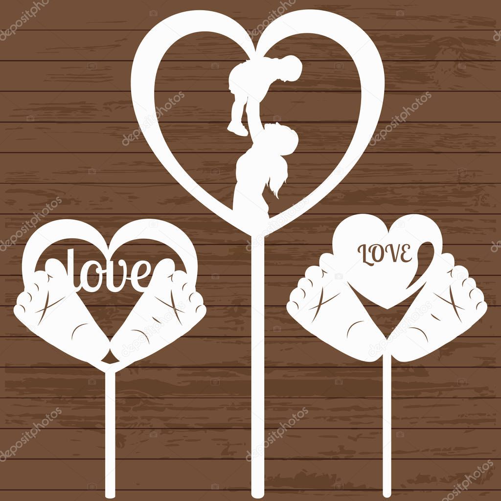 Set of children's tops