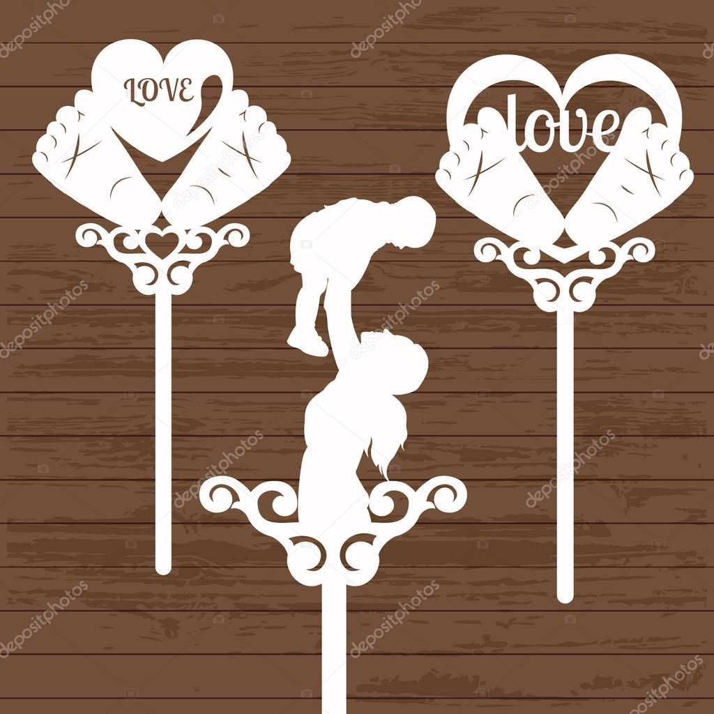 Set of children's tops