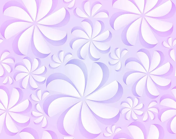 Textura Suave Sin Costuras Con Flores Papel Patrón Vectorial Para — Vector de stock