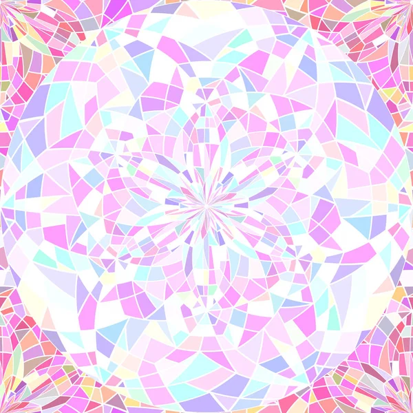 Vitray ile Seamless modeli. Kırık cam. Vektör doku tamamladı, duvar kağıdı ve yaratıcılık için