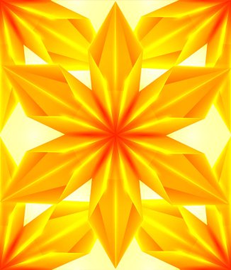 Sonbahar dikişsiz kağıt origami dokuyu terk eder. Sıcak 3D çiçek arkaplanı. Vektör düşüş deseni