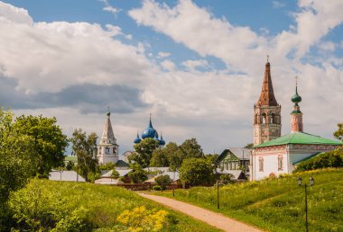 Ismarlayarak Suzdal Kremlin, Rusya'nın. Rusya'nın altın yüzük