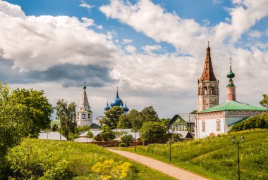 Ismarlayarak Suzdal Kremlin, Rusya'nın. Rusya'nın altın yüzük