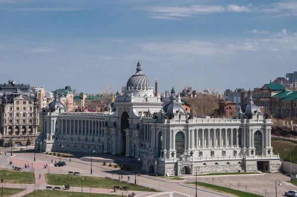 Kazan, Tataristan, Rusya 'daki Saray Meydanı' ndaki Çiftçi Sarayı veya Çevre ve Tarım Bakanlığı