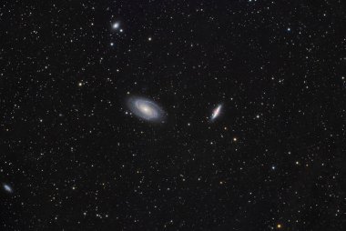 Bode's galaxy m81 ve m82