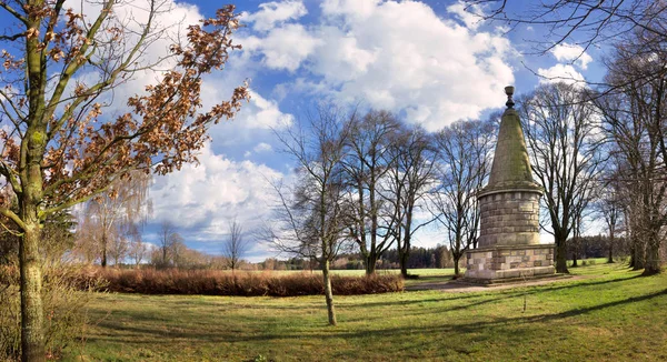 Tumulus Jan Zizka Famous Leader Hussite Revolution Czech Republic — стоковое фото