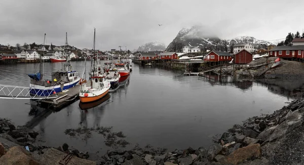 Balıkçı limanı-Lofoten, Norveç