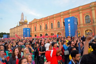 Hayranları TH Brezilya-Belçika maçında gol mutluyuz