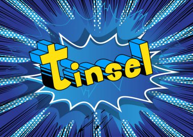 Çizgi roman tarzı ifade vektör tinsel - resimli.