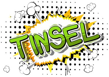 Çizgi roman tarzı ifade vektör tinsel - resimli.