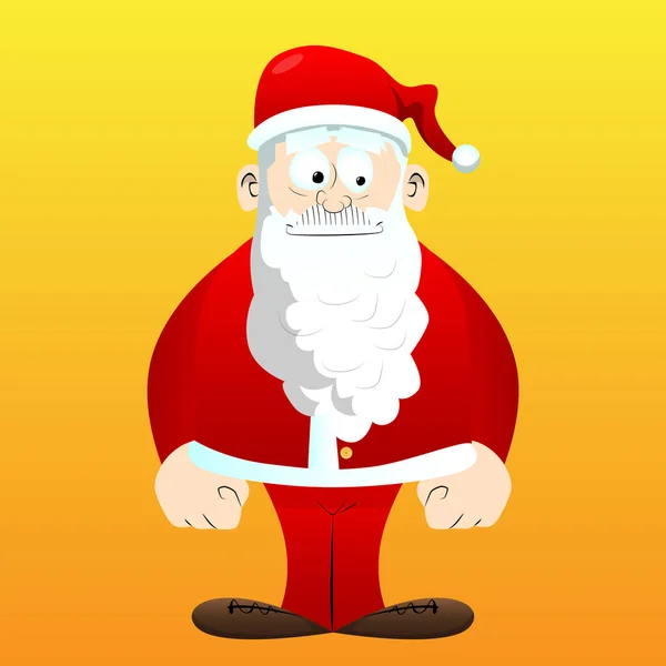 Vector cartoon happy smiling Santa Claus character illustration. Stock  Vector Image by ©NoraVector #173328694