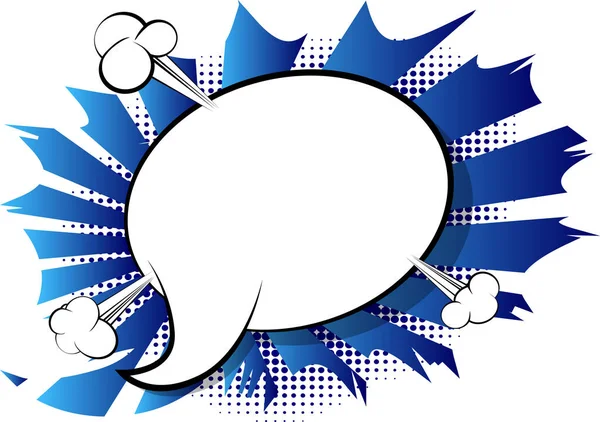 Vektör retro komik arka plan, pop sanat vintage tarzı arka plan resimli.