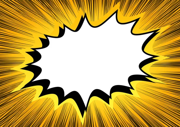 Vektör çizgi roman tarzı patlamalar arka plan resimli.